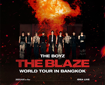 THE BOYZ ฝากข้อความถึง THE B ไทย! ชวนจดวันรอ 1 พ.ย.นี้ เตรียมพร้อมระเบิดความมันส์ไปด้วยกันใน “THE BOYZ <THE BLAZE> WORLD TOUR in BANGKOK”